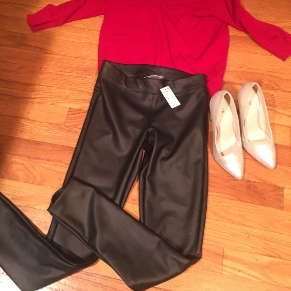 Express Faux Leather Leggings